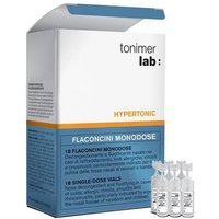 Tonimer Lab Hypertonic - Soluzione decongestionante per il naso, 18 Tonimer Lab flaconcini monodose
