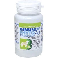 Trebifarma Immunov - Trebifarma capsule per le difese immunitarie di cani e gatti, 20 g