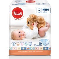 Trudi Baby Care - Pannolini Midi Taglia 3 4-9 Kg, 20 pannolini