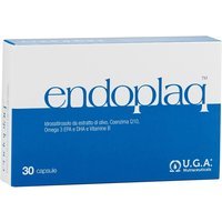 Uga Nutraceuticals Endoplaq - Integratore per la funzione cardiaca e il microcircolo, 30 capsule