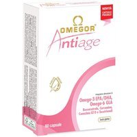 U.G.A Nutraceuticals Omegor Antiage Integratore Alimentare, 60 Capsule