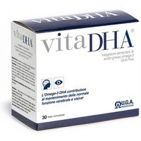 U.G.A Nutraceuticals VitaDHA Integratore Alimentare, 30 Fiale Monodose