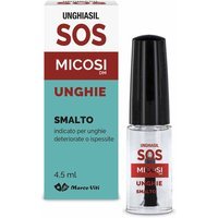 Unghiasil SOS Micosi Flacone Di Vetro Con Pennello Applicatore 5 ml
