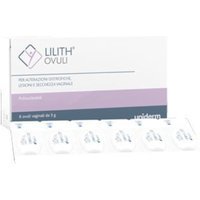 Uniderm Lilith Ovuli Vaginali, 6 Pezzi