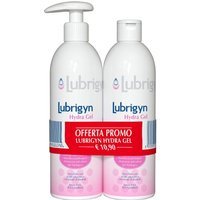 Uniderm Lubrigyn - Hydra gel Detergente Intimo Delicato, 400ml + 400ml