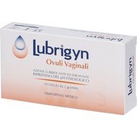 Uniderm Lubrigyn ovuli vaginali - Lubrigyn ovuli vaginali, 10 ovuli da 2 g
