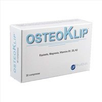 UP Pharma Osteoklip 30 compresse - Integratore alimentare per la funzionalità delle ossa, 27 g