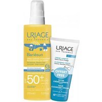 Uriage Bariésun - Duo Bambini Spray Solare SPF50+ Viso e Corpo 200ml + Crema Lavante 50ml