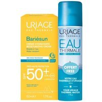 Uriage Bariésun - Duo Crema Idratante SPF50+ Protezione Solare Viso 50ml + Acqua Termale Spray 50ml