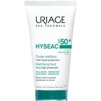 Uriage Hyséac - Fluido Solare SPF50+ Pelle Grassa o A Tendenza Acneica, 50ml