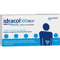 Valderma Idracol Bch - Integratore per la flora intestinale e la digestione, 10 bustine 15 g