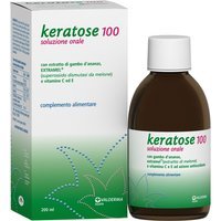Valderma keratose 100 - soluzione orale antiossidante e ricostituente, 200 ml