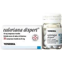 Valeriana Dispert 45mg Blando Sedativo, 30 Compresse Rivestite