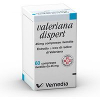 Valeriana Dispert 45mg Blando Sedativo, 60 Compresse Rivestite