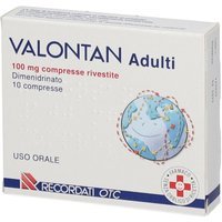 Valontan Adulti 100mg Previene e Allevia la Nausea, 10 Compresse