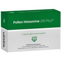 Vanda Omeopatici Pollen Histamine 200 Plus Medicinale Omeopatico, 12 Capsule