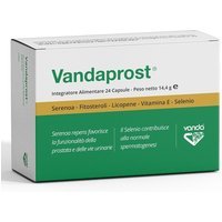 Vanda Vandaprost - Estratti vegetali per la funzionalità della prostata e vie urinarie, 24 capsule