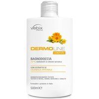 Vebix Dermoline - Bagnodoccia Lenitivo alla Calendula, 500ml