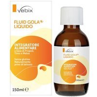 Vebix Fluid Gola+ Liquido Integratore Alimentare, 150ml