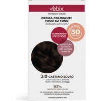 Vebix Phytamin - Color 3.0 Castano Scuro Colorazione Permanente, 1 Kit