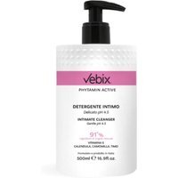 Vebix Phytamin Active - Sensitive Detergente Intimo Delicato pH 4.5, 500ml