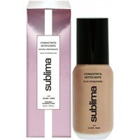 Vebix Sublima - Fondotinta Setificante Natural Performance Colore 4.3 Scuro, 30ml