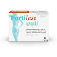 Viatris Fortilase Cell Integratore Drenante Anti Cellulite, 30 Compresse