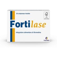 Viatris Fortilase Integratore Alimentare a base di Bromelina, 20 Compresse