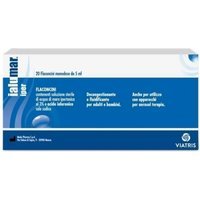 Viatris Ialumar Soluzione Ipertonica 3% Decongestionante e Fluidificante, 20 Flaconcini x 5ml