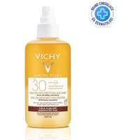 Vichy Capital Soleil - Acqua Solare Protettiva Abbronzatura Intensa SPF30, 200ml