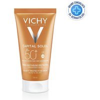 Vichy Capital Soleil - Crema Vellutata Perfezionatrice della Pelle SPF 50, 50ml