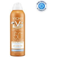 Vichy Capital Soleil - Spray Anti-Sabbia per Bambini SPF 50+, 200ml