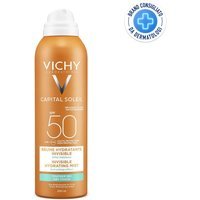 Vichy Capital Soleil - Spray Invisibile Idratante SPF50, 200ml