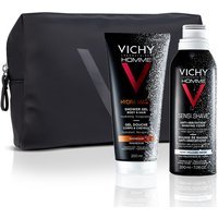 Vichy Cofanetto Pochette Regalo Uomo Hydra Mag C Gel Doccia 200ml + Sensi Shave Schiuma da Barba 200ml