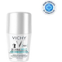 Vichy Deo Roll On 72h Invisible 50ml Deodorante Donna, 50ml