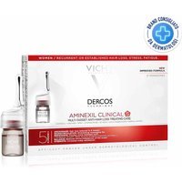 Vichy Dercos - Aminexil Trattamento Anticaduta Donna, 21 Fiale x 6ml