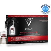 Vichy Dercos - Aminexil Trattamento Anticaduta Uomo, 21 Fiale x 6ml