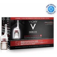 Vichy Dercos - Aminexil Trattamento Anticaduta Uomo, 42 Fiale x 6ml