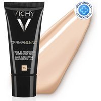 Vichy Dermablend - Fondotinta Correttore Fluido 16H Tonalità 15 Opal, 30ml