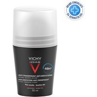 Vichy Homme - Deodorante Roll-On Antitraspirante Effetto Lenitivo 48H, 50ml