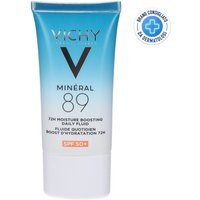 Vichy Minéral 89 - Fluido Quotidiano Booster di Idratazione 72H SPF50+, 50ml