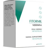 Vidermina Fitormil - Ovuli Vaginali Protettivi Lubrificanti Emollienti,10 Ovuli