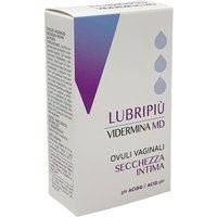 Vidermina MD - Lubripiù Ovuli Vaginali Secchezza Intima, 10 ovuli