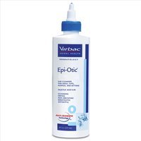 Virbac Epi-Otic - Detergente auricolare per cani e gatti per la prevenzione dell'otite, 125 ml