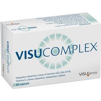 Visufarma Visucomplex - Integratore antiossidante per il benessere visivo, 30 capsule