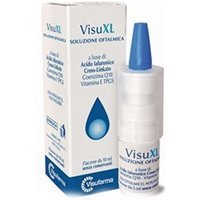 Visufarma Visuxl - Soluzione oftalmica lubrificante per la secchezza oculare, 10 ml