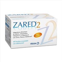 Visufarma Zared 2 - Integratore Visufarma Zared 2 per il benessere della vista, 40 bustine