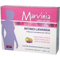 Vital Factors Marvinia - Lavanda vaginale Marvinia con acido lattico, 4 flaconi da 100 ml