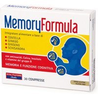 Vital Factors Memory Formula Integratore Alimentare per la Memoria, 30 Compresse