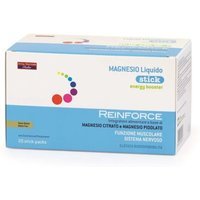 Vital Factors Reinforce - Magnesio Liquido Integratore Alimentare, 20 stick